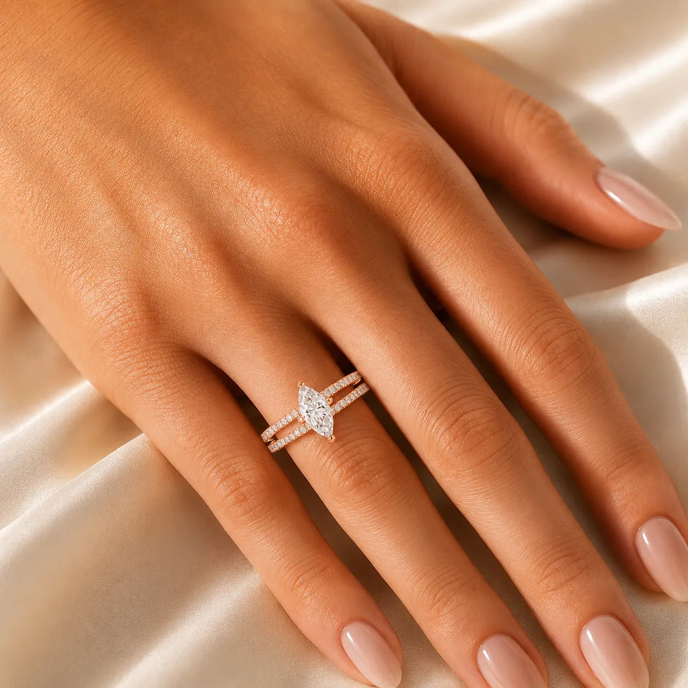 Forever Unity Ring with Side Ring