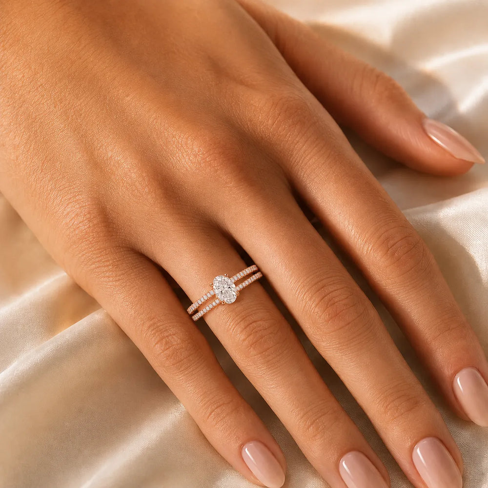 Forever Unity Ring with Side Ring