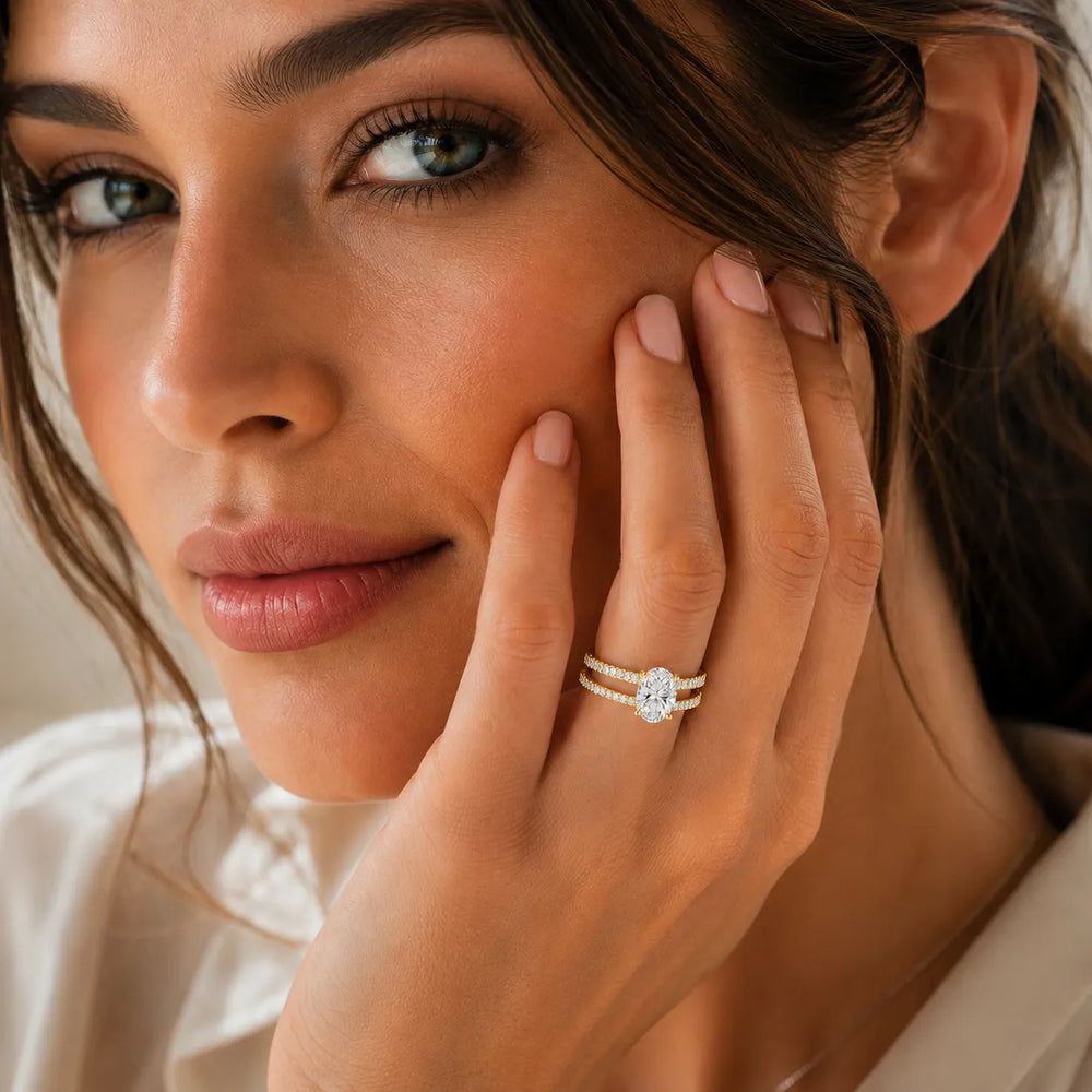Forever Unity Ring with Side Ring