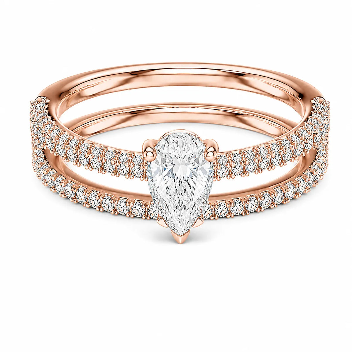 Forever Unity Ring with Round Side Ring