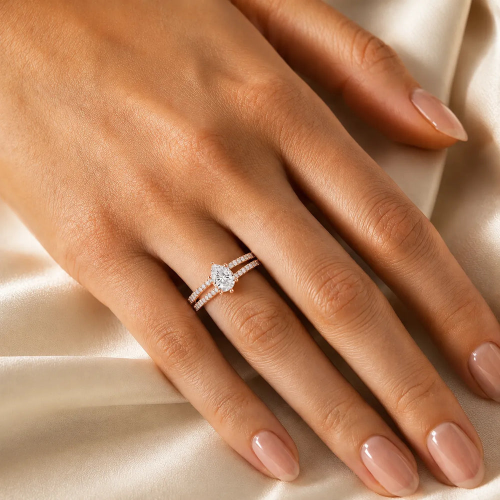 Forever Unity Ring with Side Ring