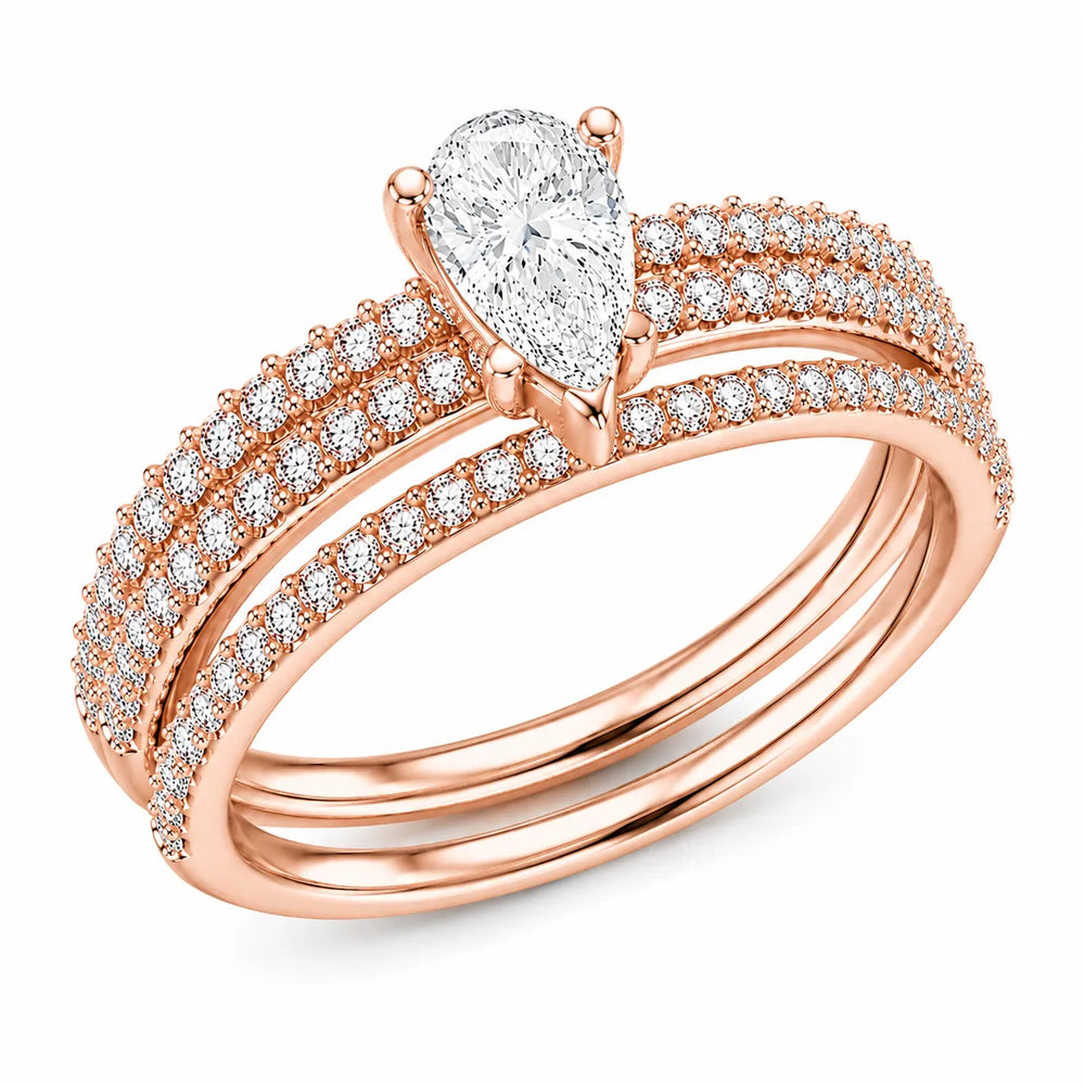 Forever Unity Ring with Side Ring