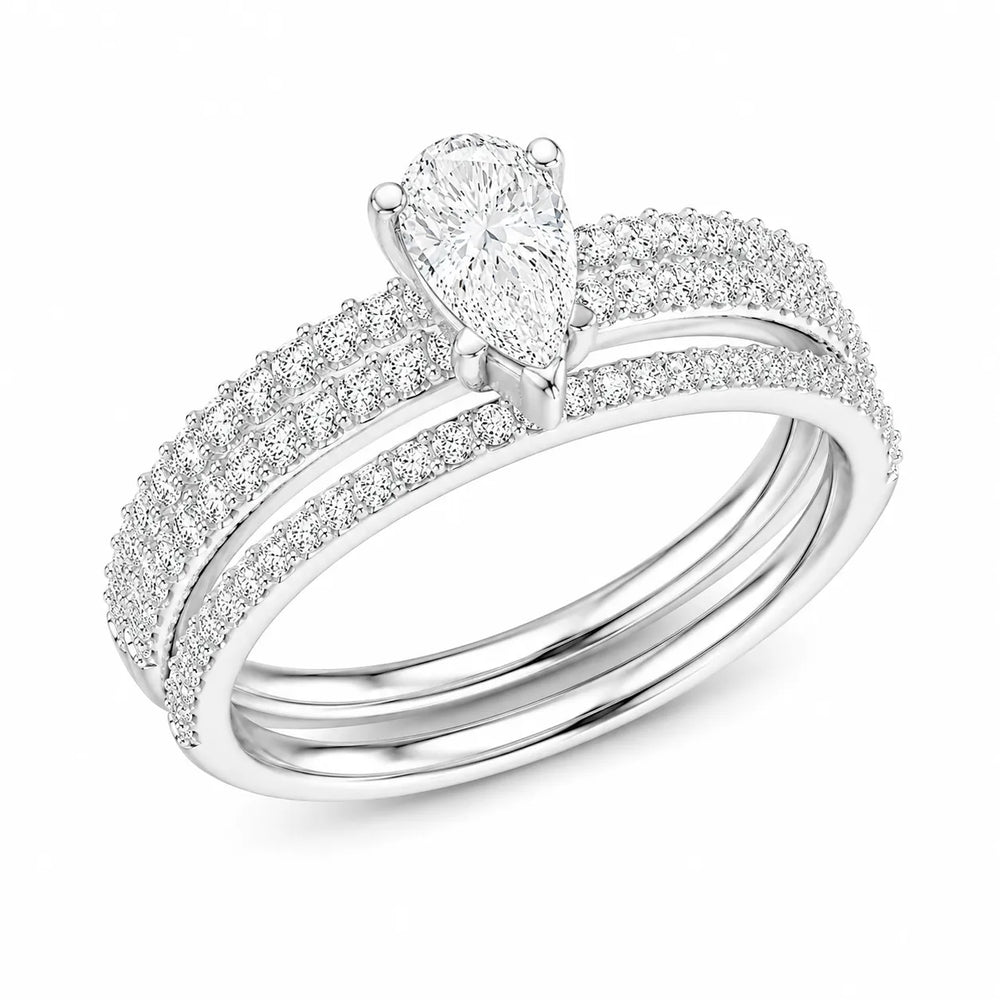Forever Unity Ring with Side Ring