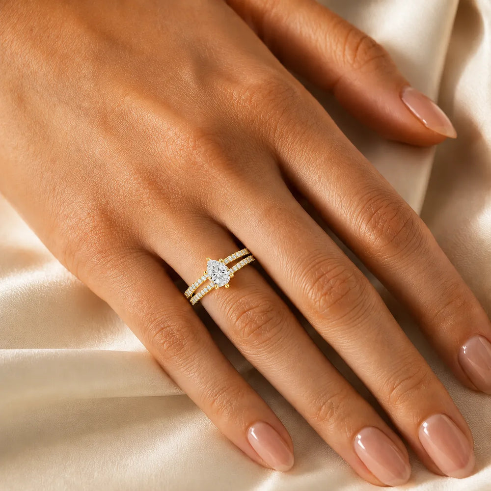 Forever Unity Ring with Side Ring