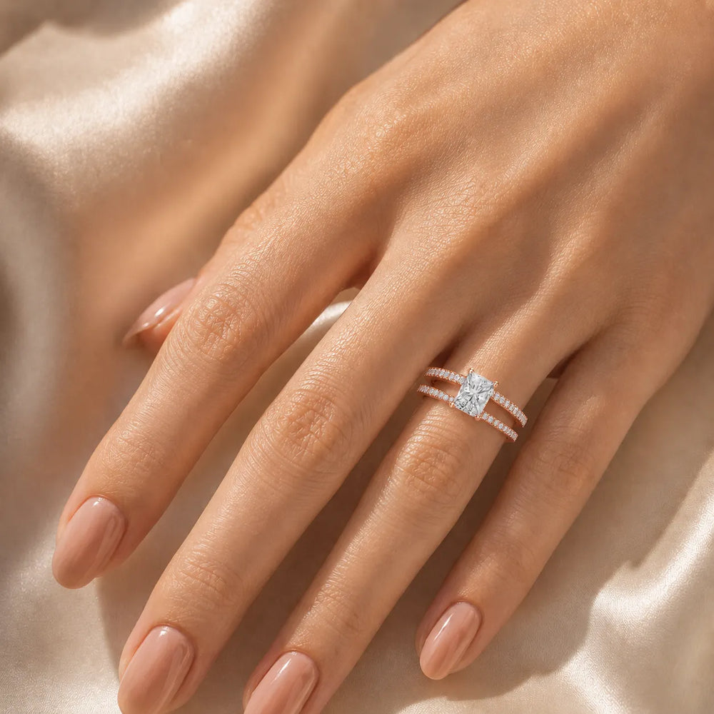 Forever Unity Ring with Side Ring