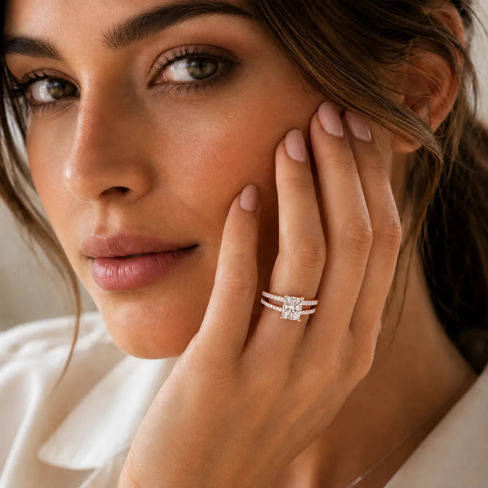Forever Unity Ring with Side Ring