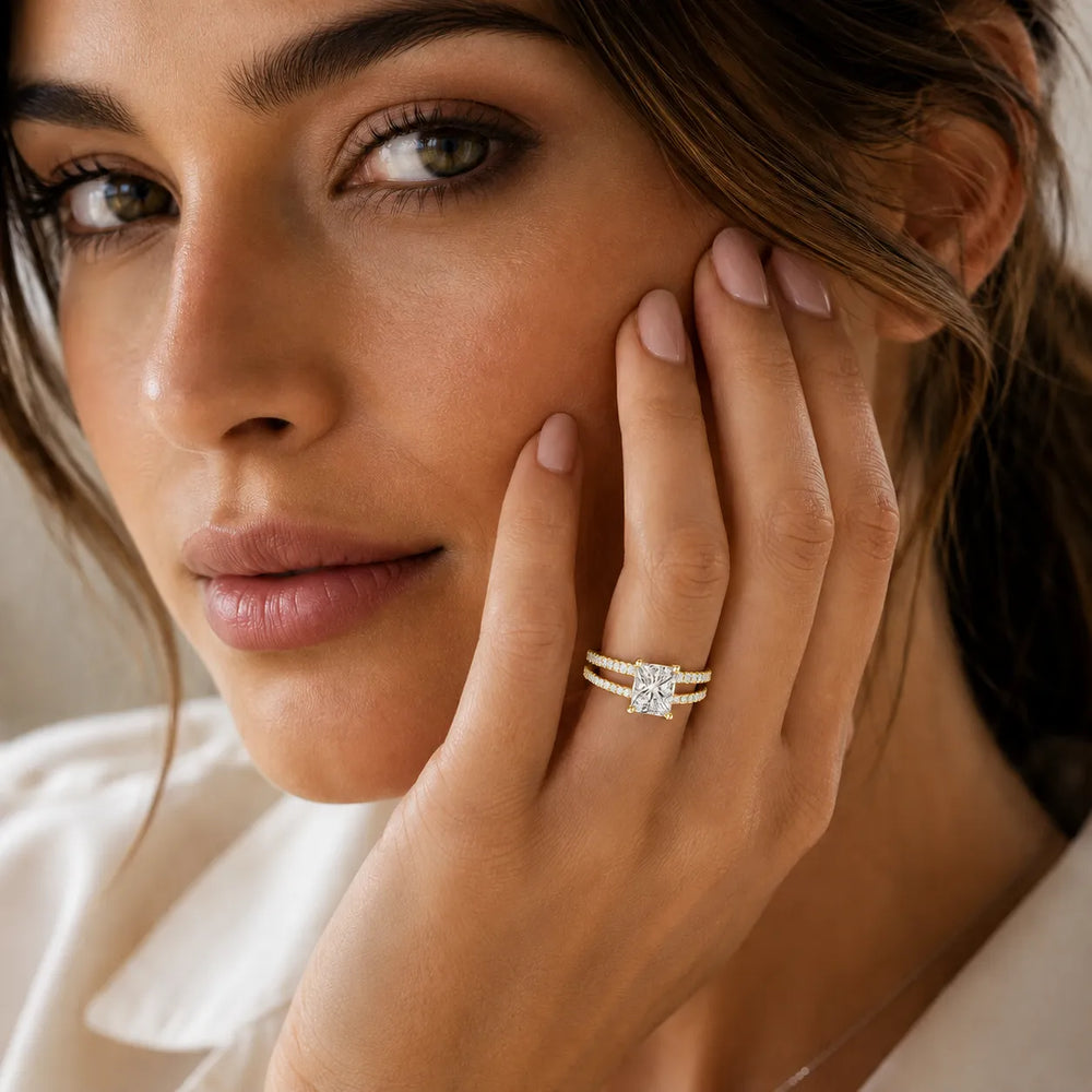 Forever Unity Ring with Side Ring