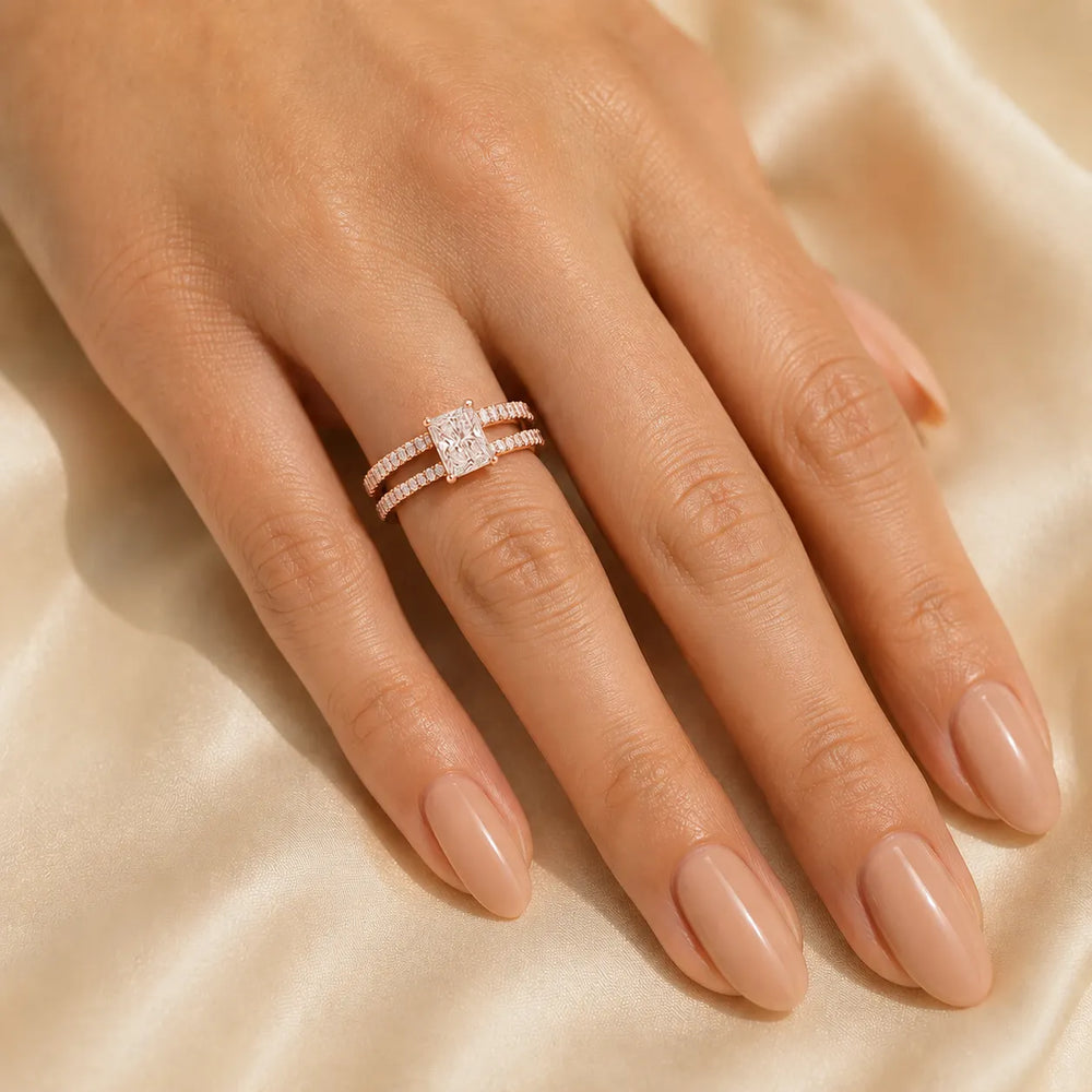Forever Unity Ring with Side Ring