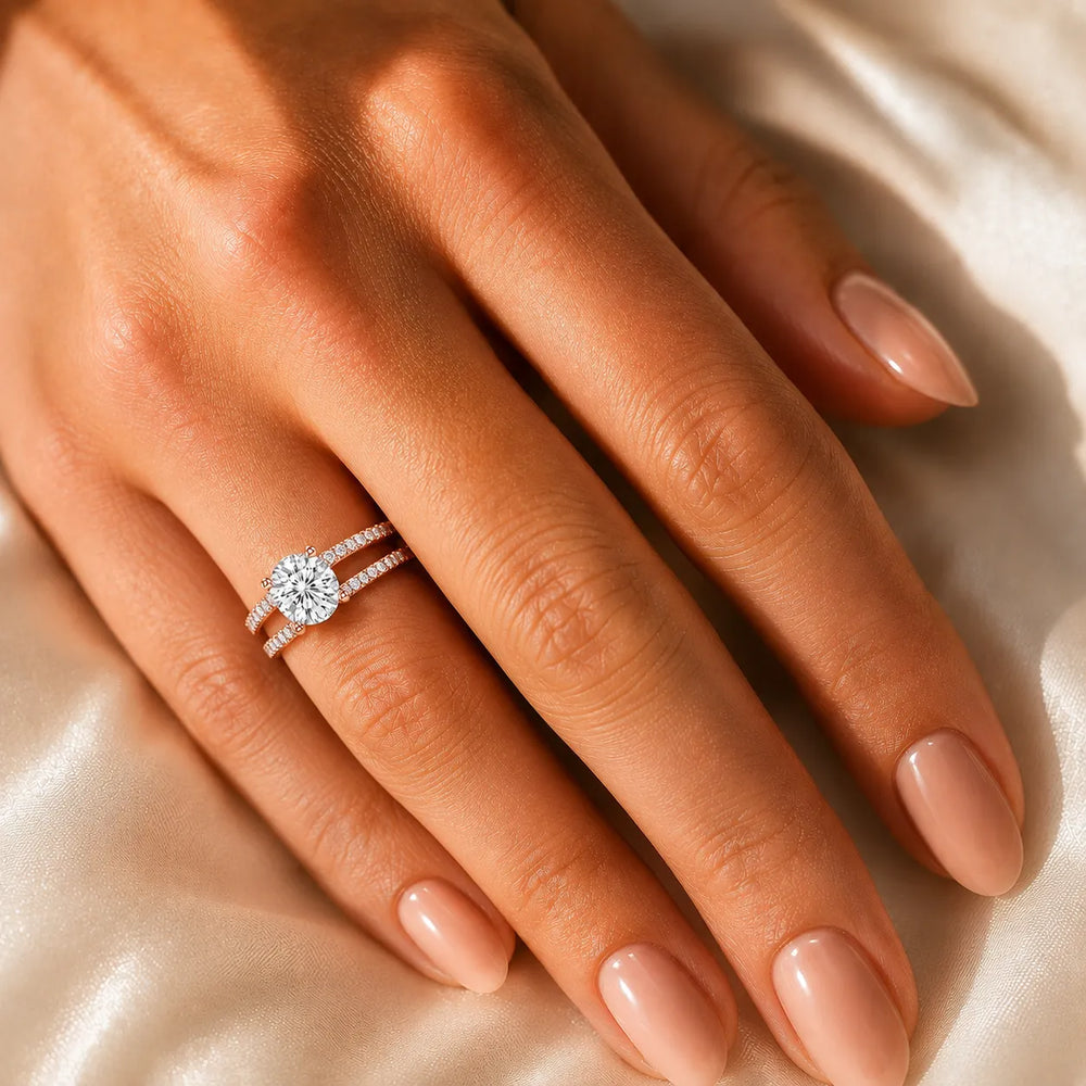 Forever Unity Ring with Side Ring