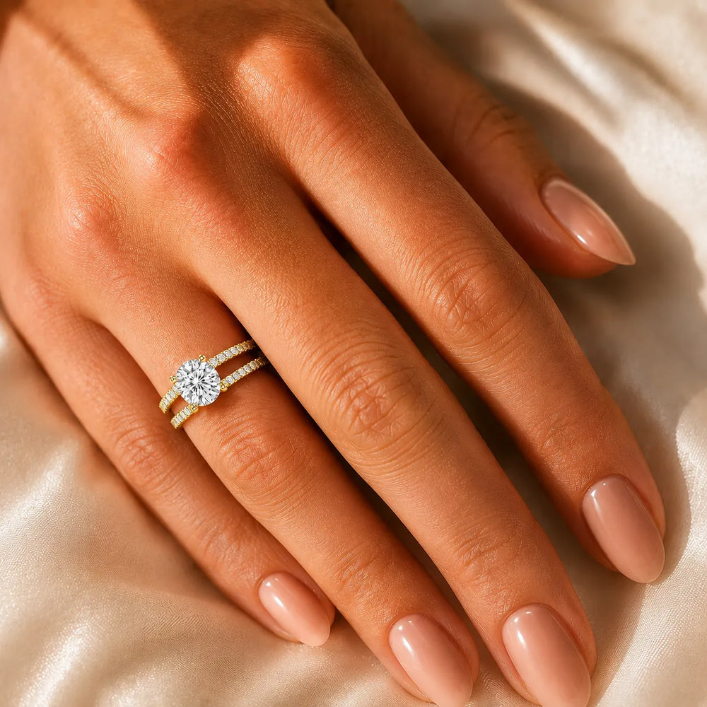 Forever Unity Ring with Side Ring