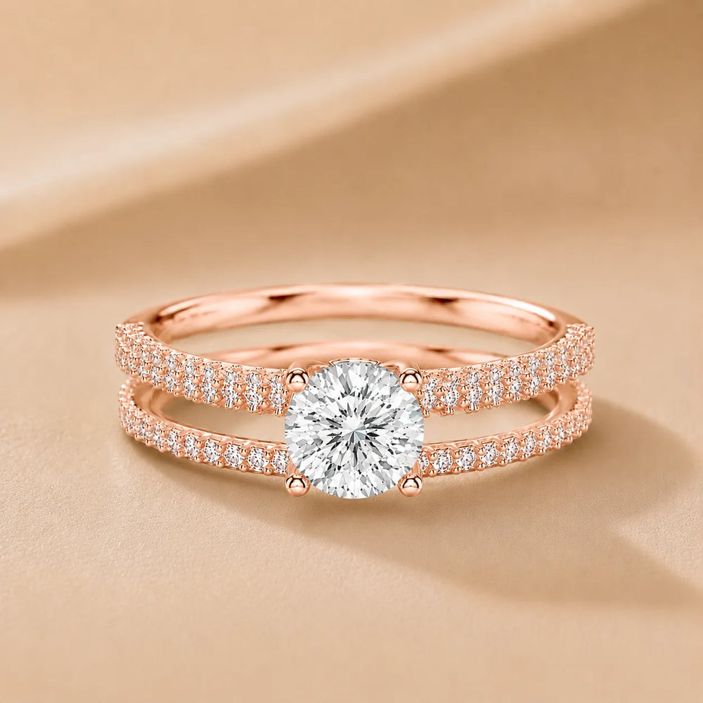 Forever Unity Ring with Side Ring