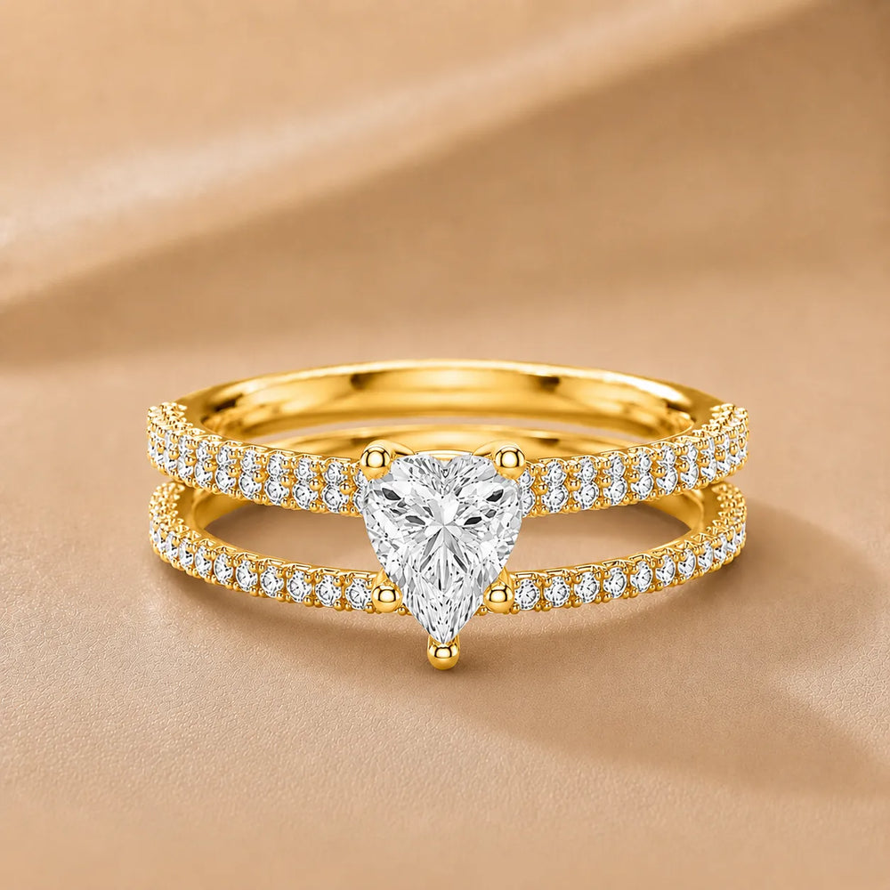 Forever Unity Ring with Side Ring
