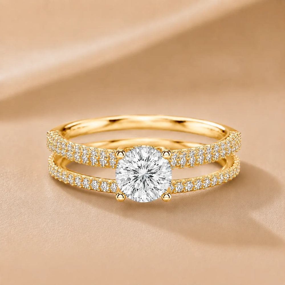 Forever Unity Ring with Side Ring