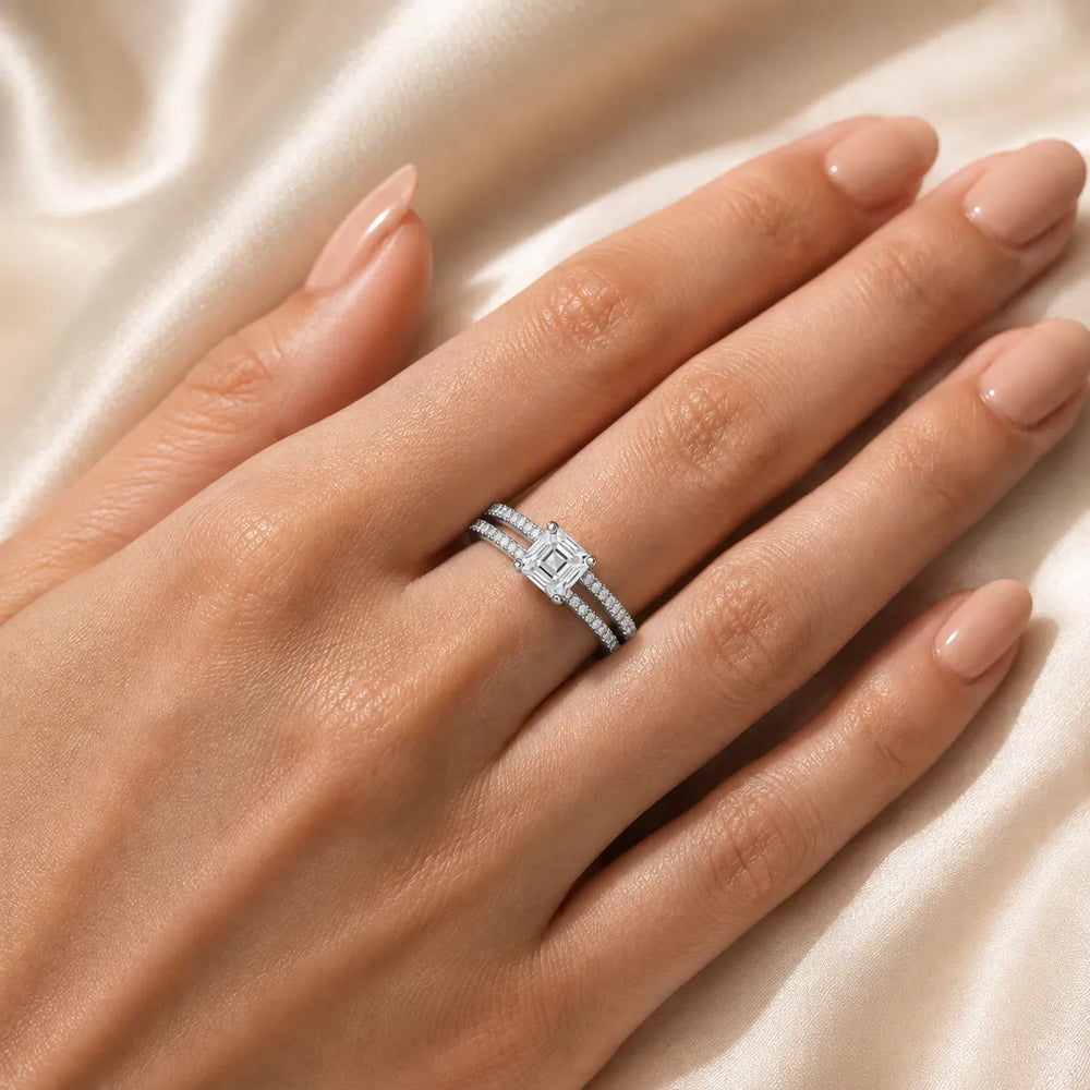 Forever Unity Ring with Side Ring