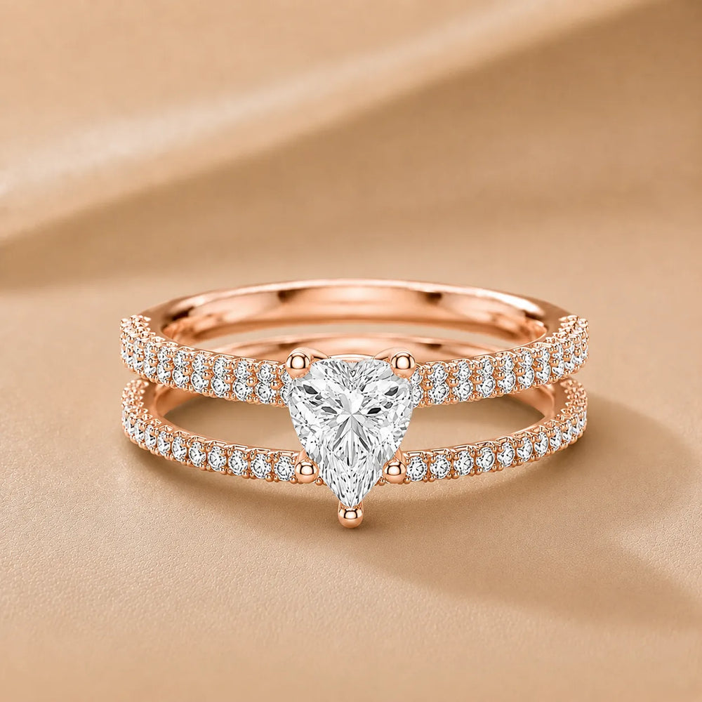 Forever Unity Ring with Side Ring