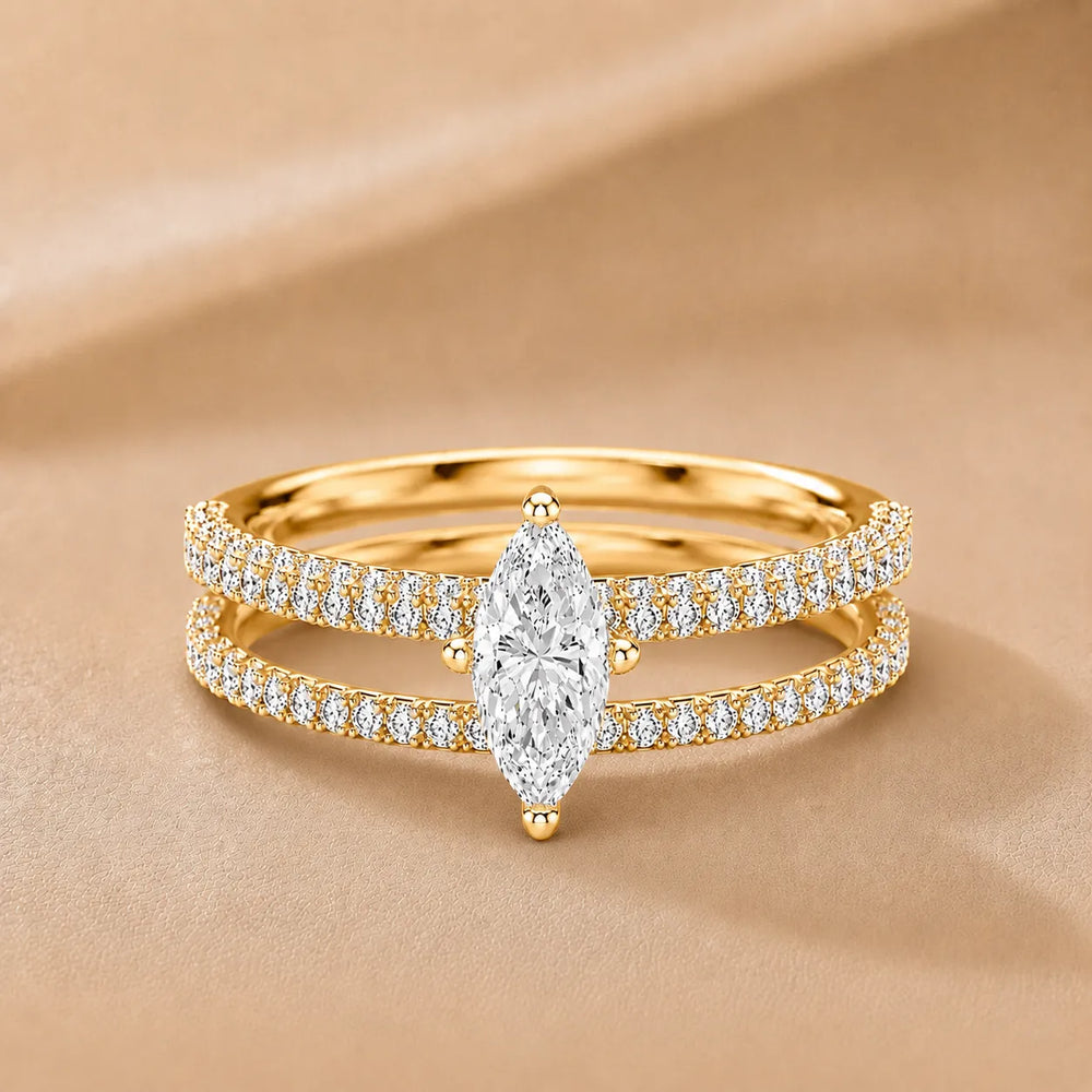 Forever Unity Ring with Side Ring