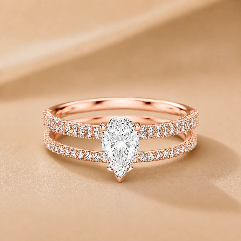 Forever Unity Ring with Side Ring