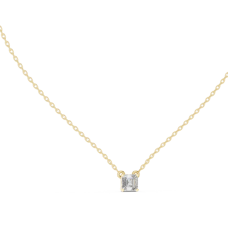 Modern Muse Asscher Necklace