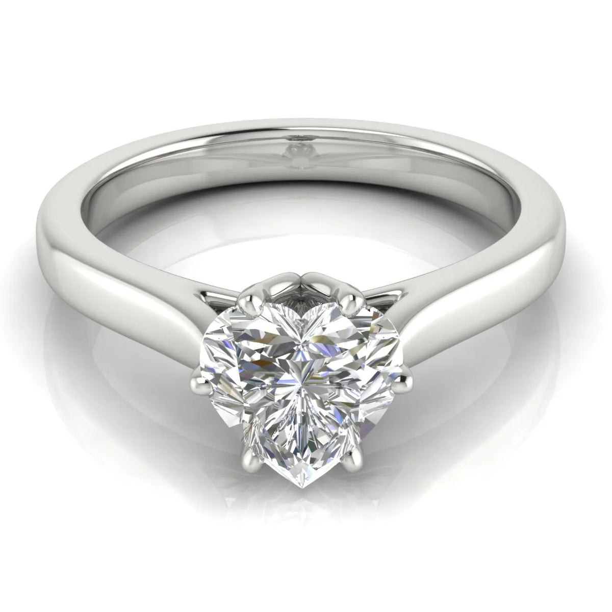 Classic Solitaire Ring with Elegant Center Stone