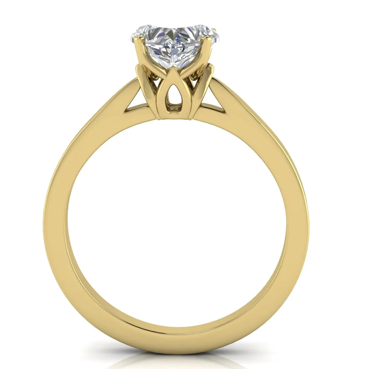 Timeless Solitaire Ring with Minimalist Design