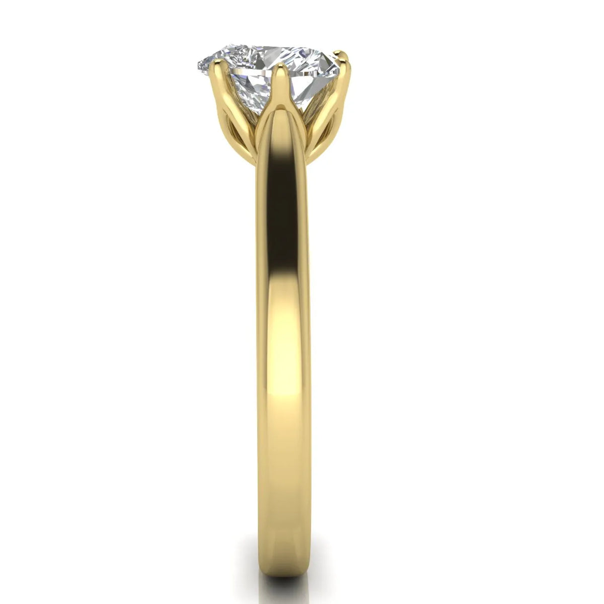 Classic Solitaire Ring with Elegant Center Stone