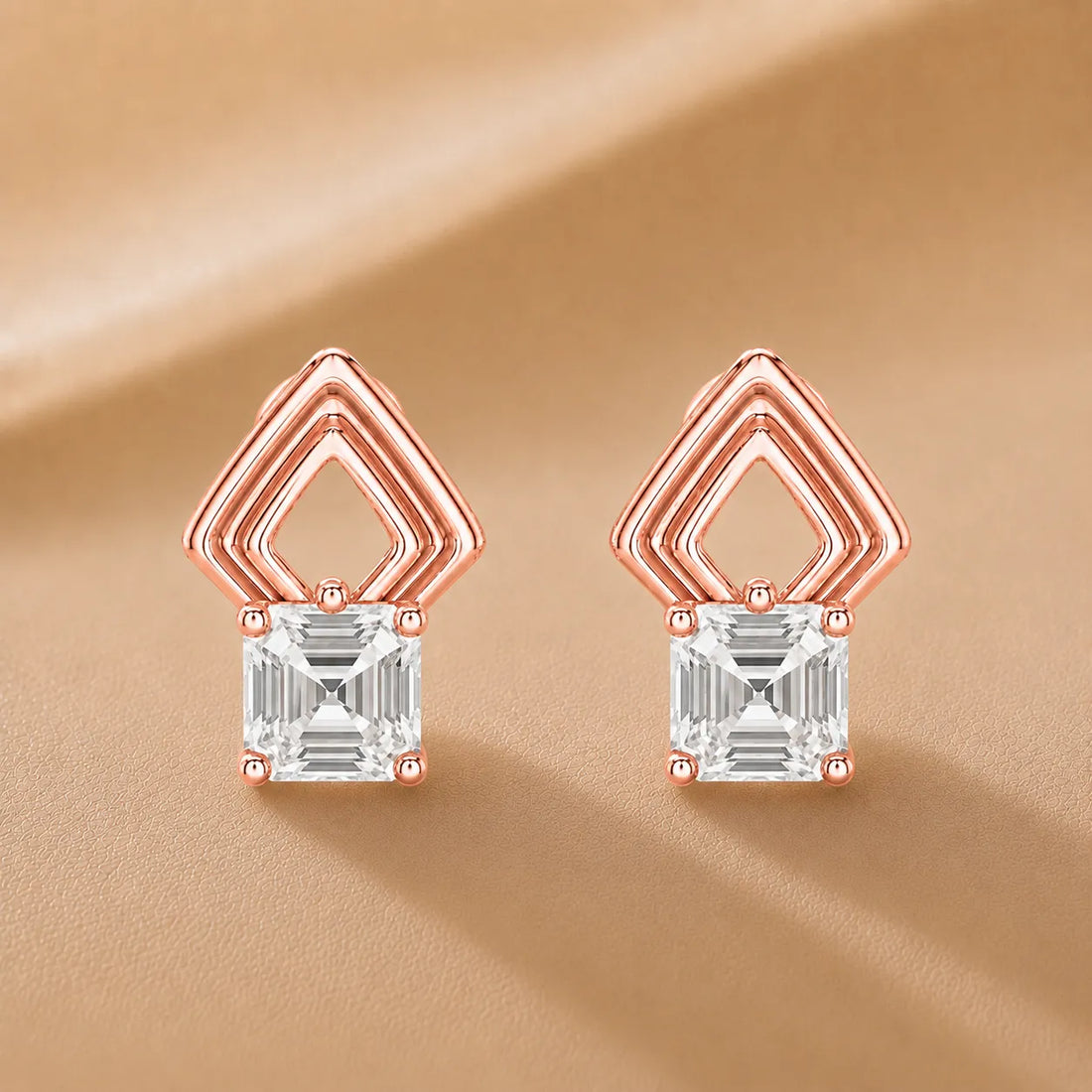 The Diamond Horizon Studs earring