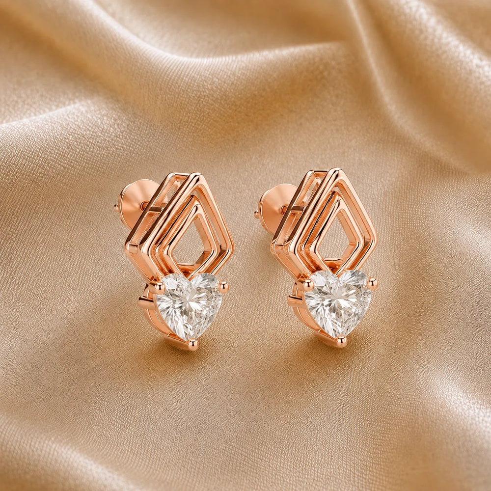 The Diamond Horizon Studs earring