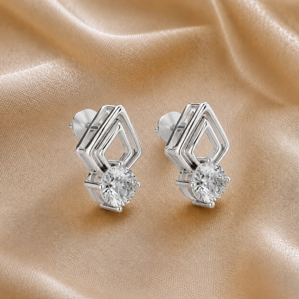 The Diamond Horizon Studs earring