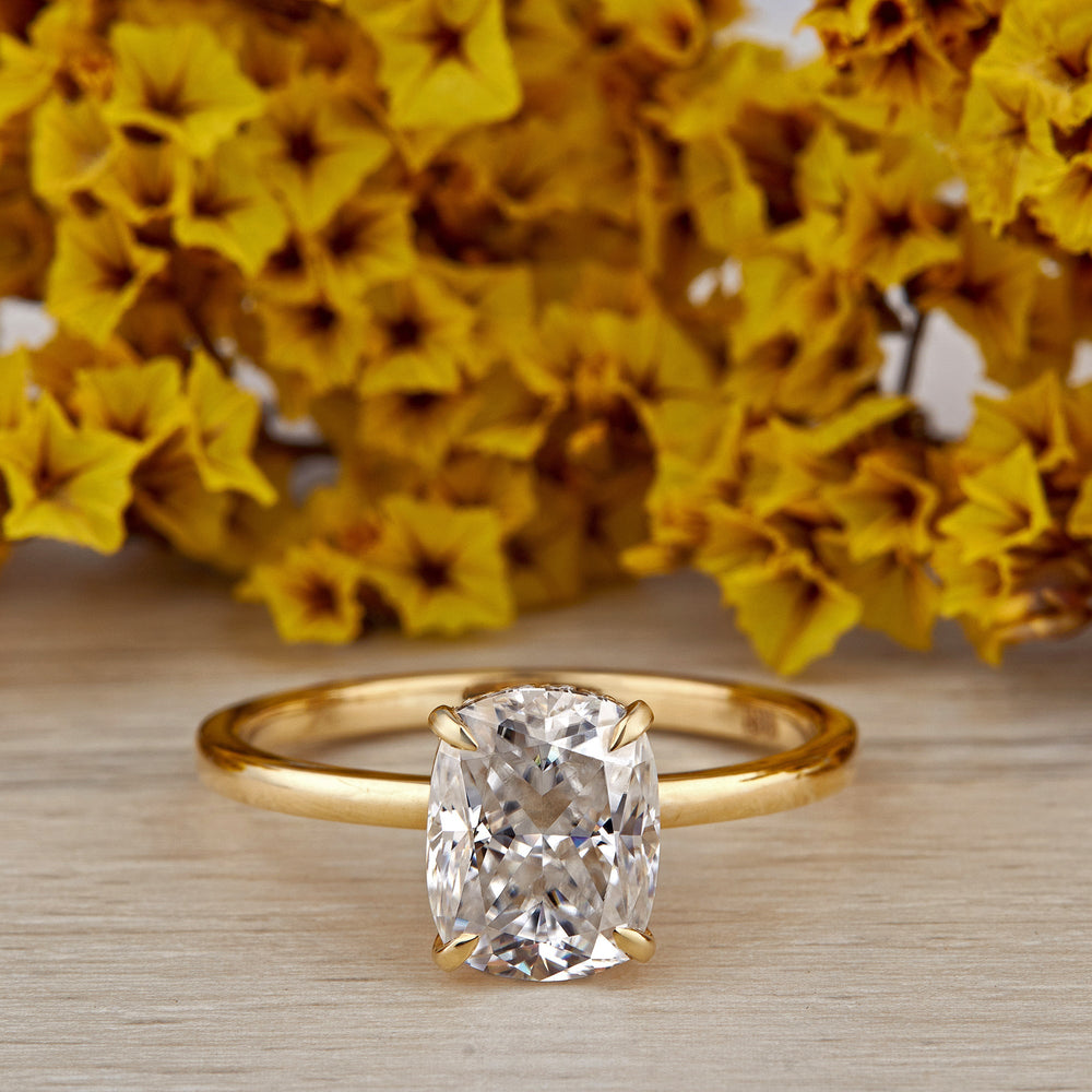 Cushion Cut Labgrown Ring