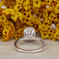 3.20 Ct Elongated Cushion Cut Lab Grown Diamond Ring