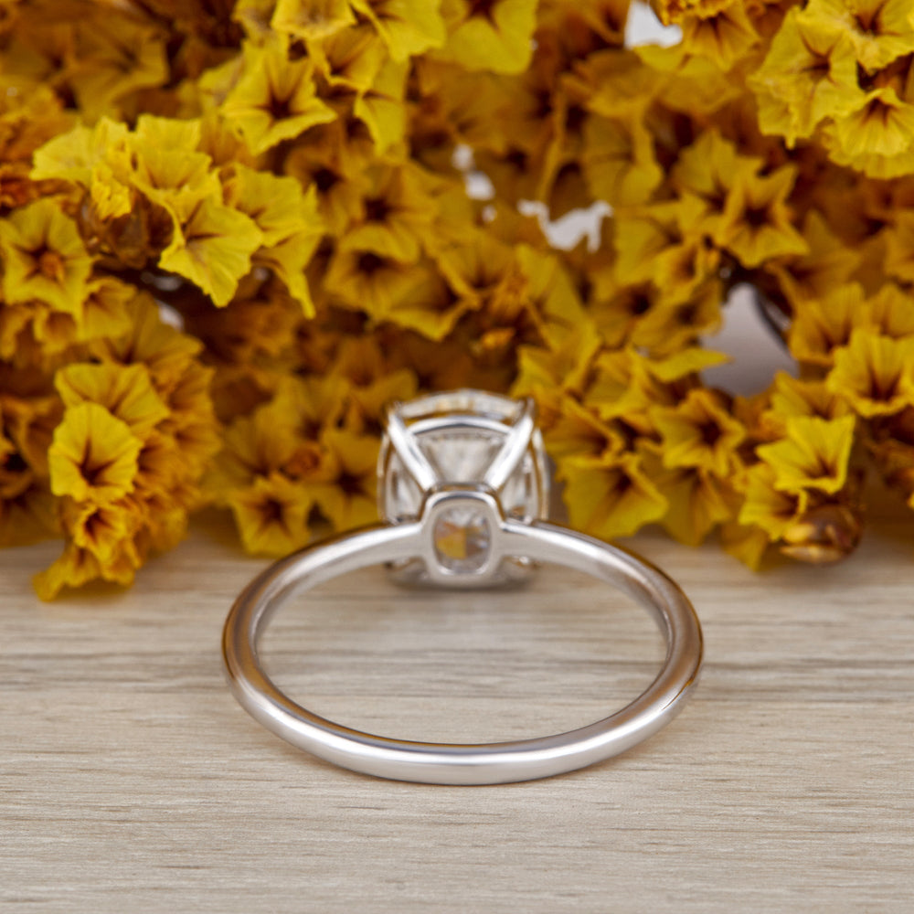 Cushion Cut Labgrown Ring