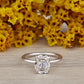 Old Mine 2.60 Ct Cushion Cut Lab Grown Diamond Ring