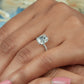 Old Mine 2.50 Ct Cushion Cut Lab Grown Diamond Ring