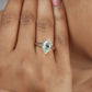 3.05 Ct Dutch Marquise Colorless Lab Grown Diamond Ring