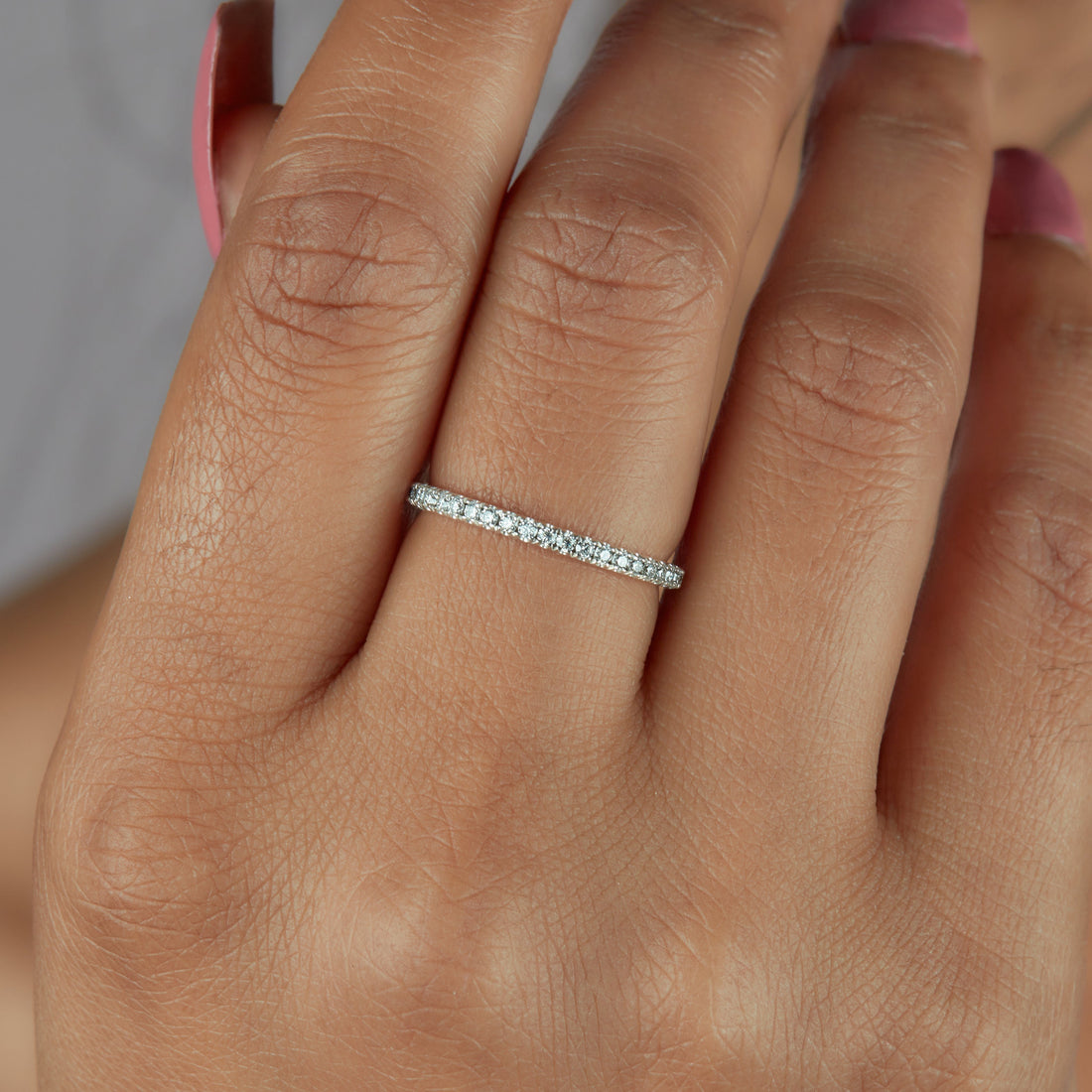 Half eternity Lab Grown Diamond Band