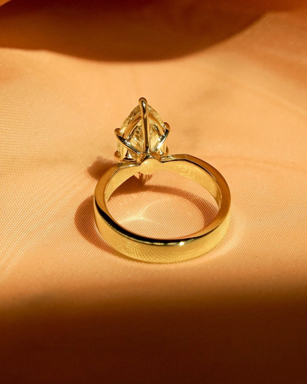 Marquise Cut Labgrown Engagement Ring