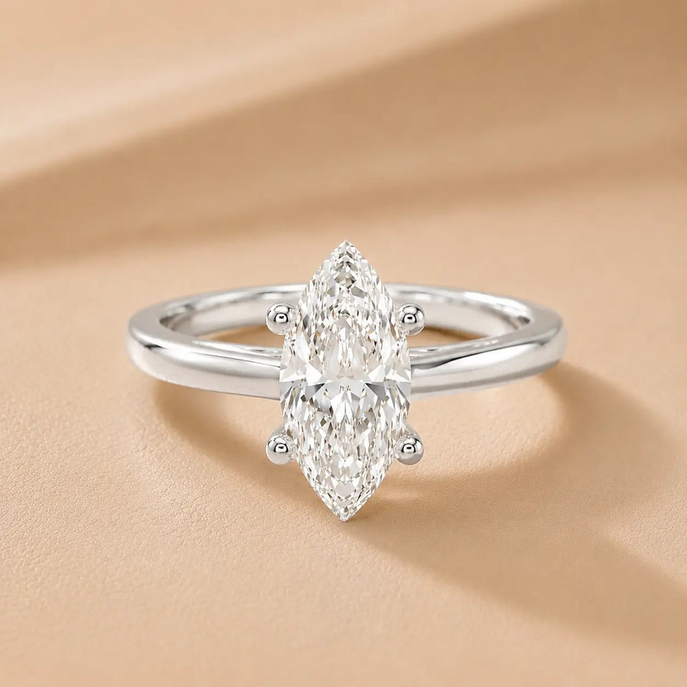 Iris Vintage Cushion Diamond Engagement Ring