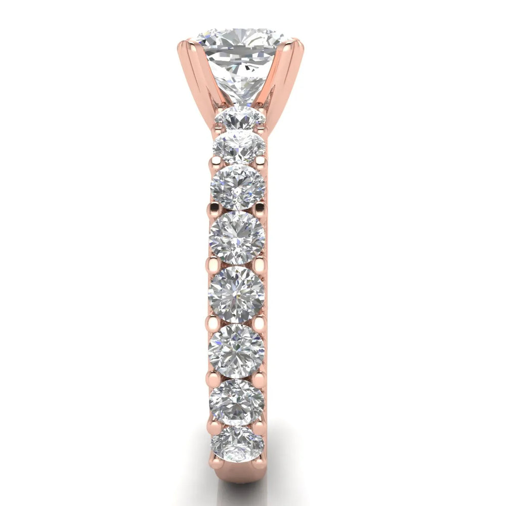 Vintage Halo-Inspired Accent Ring