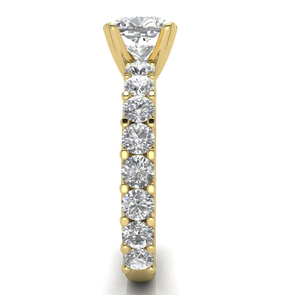 Vintage Halo-Inspired Accent Ring