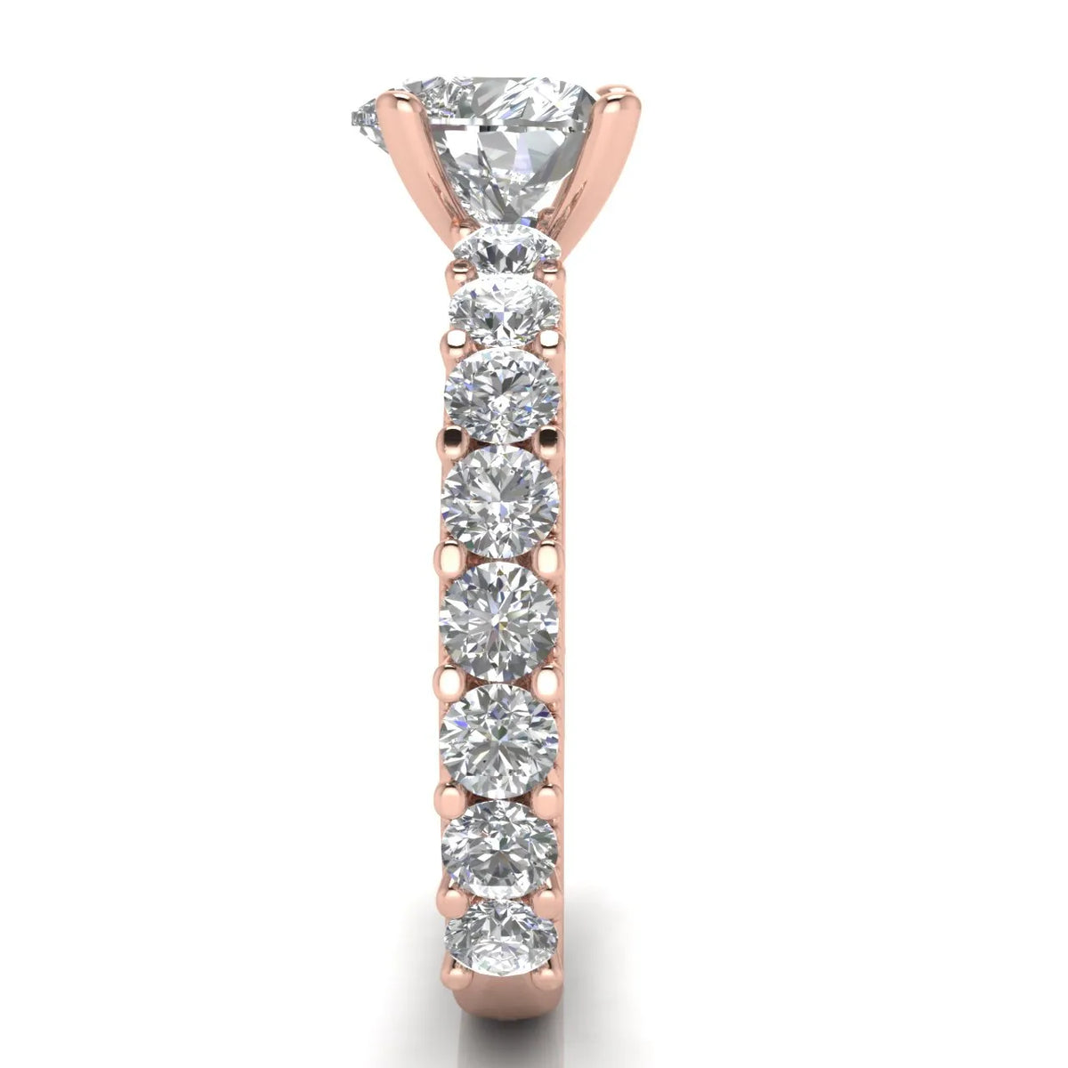 Vintage Halo-Inspired Accent Ring