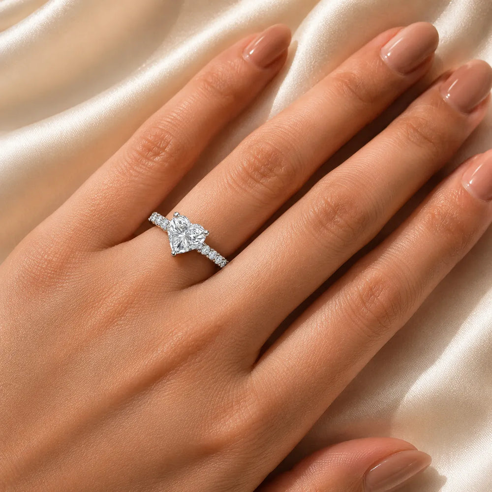 Vintage Halo-Inspired Accent Ring