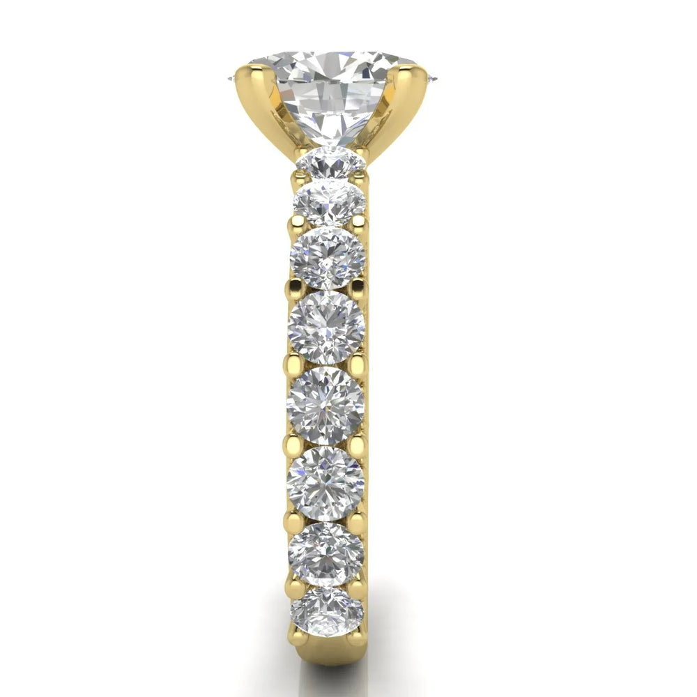 Vintage Halo-Inspired Accent Ring