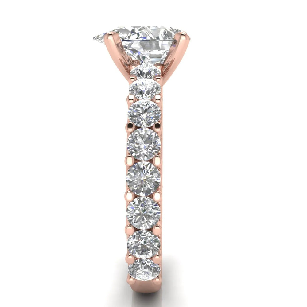 Vintage Halo-Inspired Accent Ring