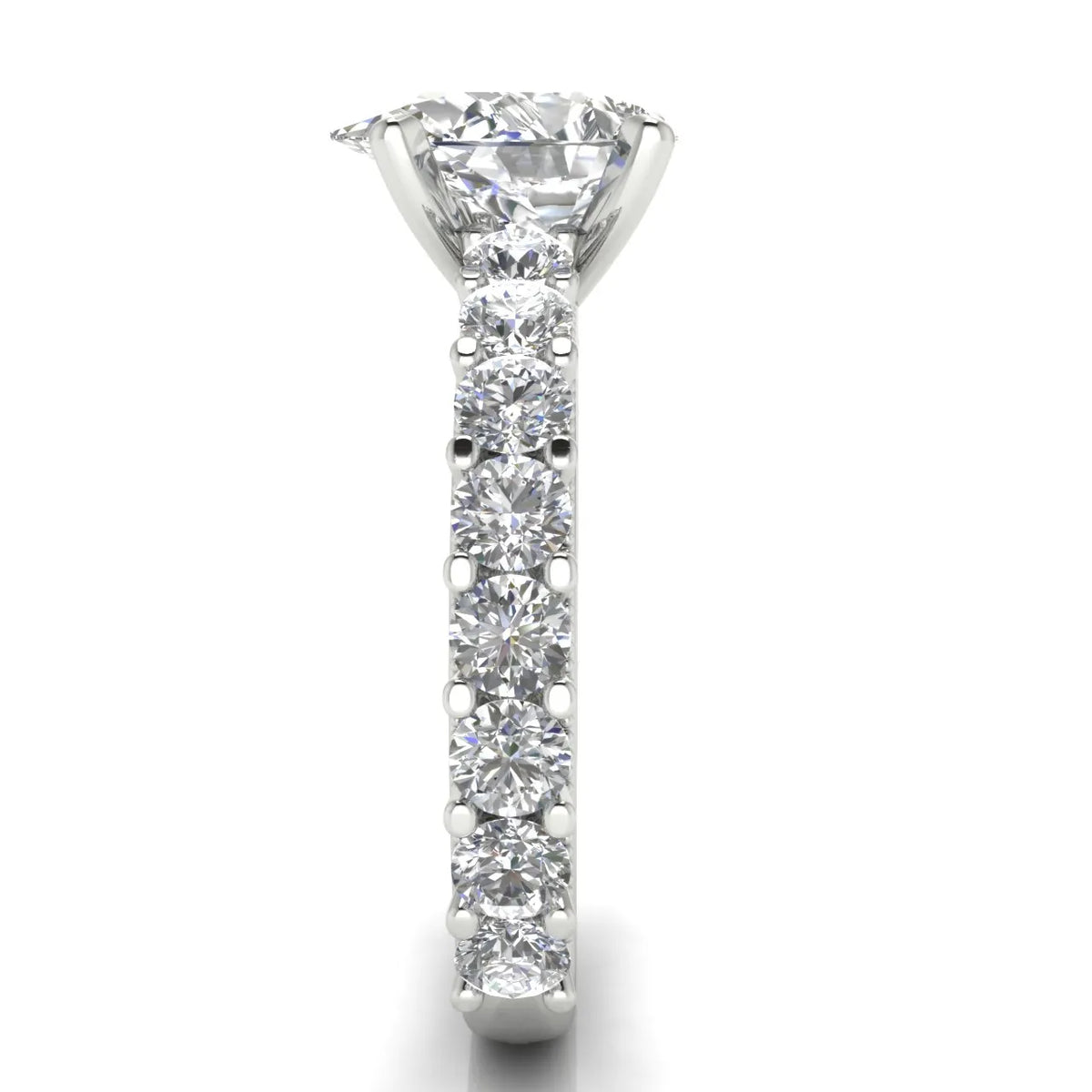 Vintage Halo-Inspired Accent Ring