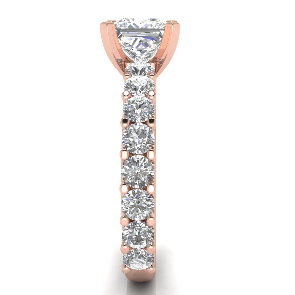 Vintage Halo-Inspired Accent Ring
