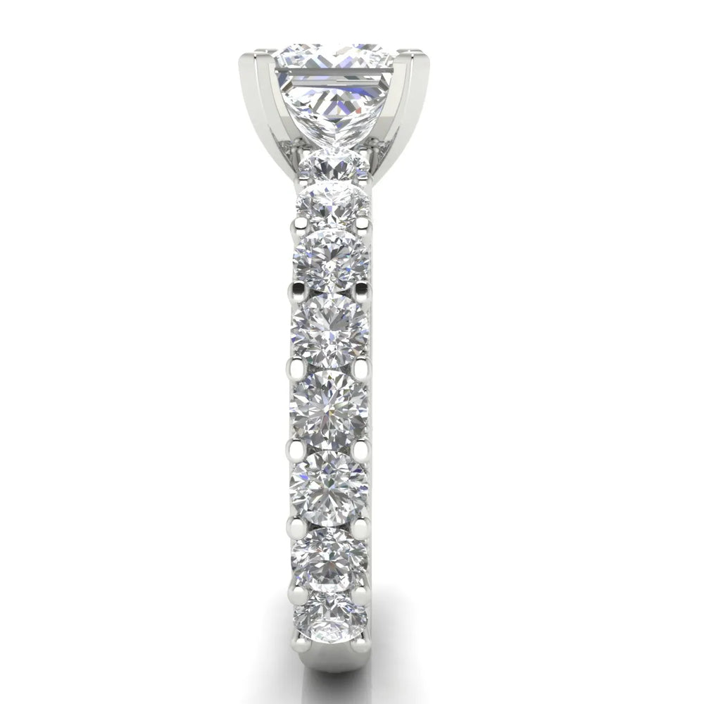 Vintage Halo-Inspired Accent Ring