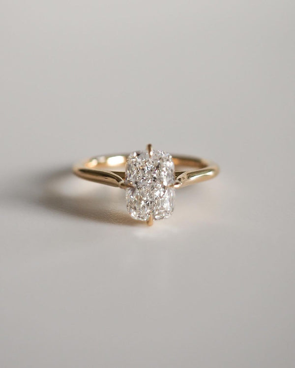 Cushion Cut Labgrown Engagement Ring