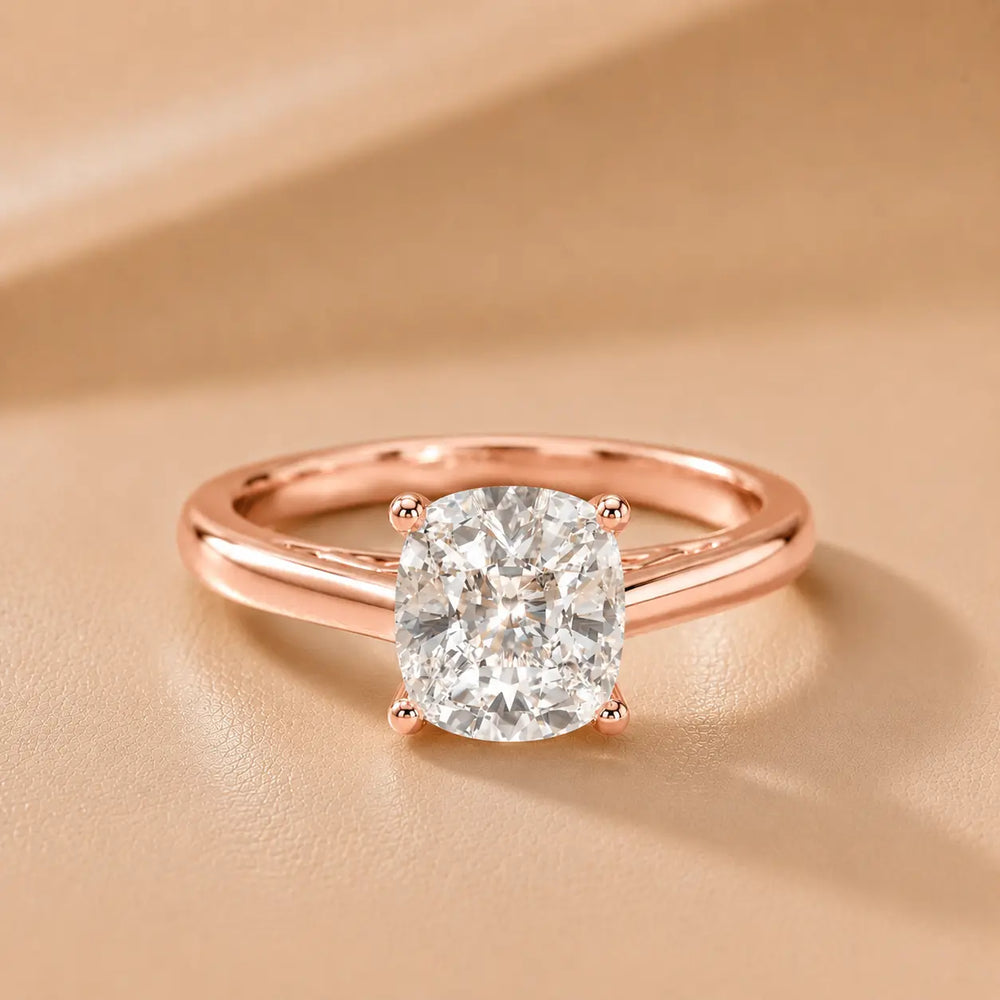 Iris Vintage Cushion Diamond Engagement Ring