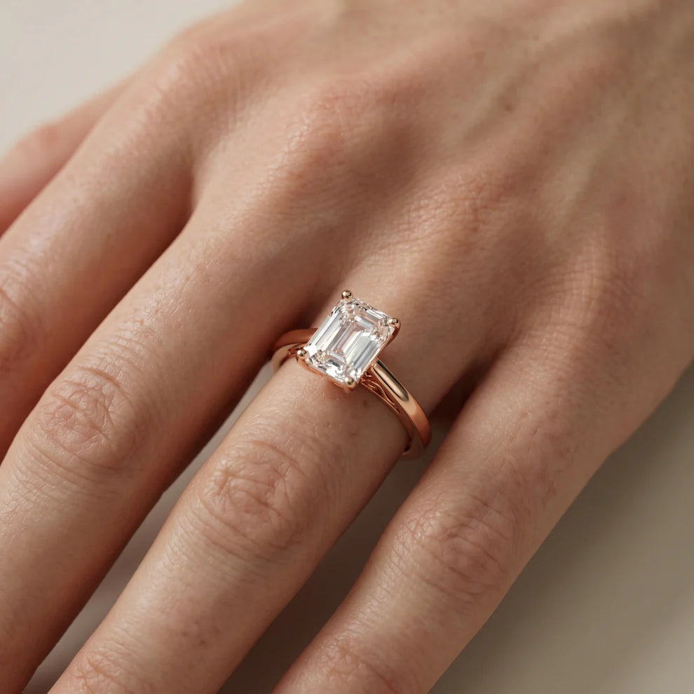 Iris Vintage Cushion Diamond Engagement Ring