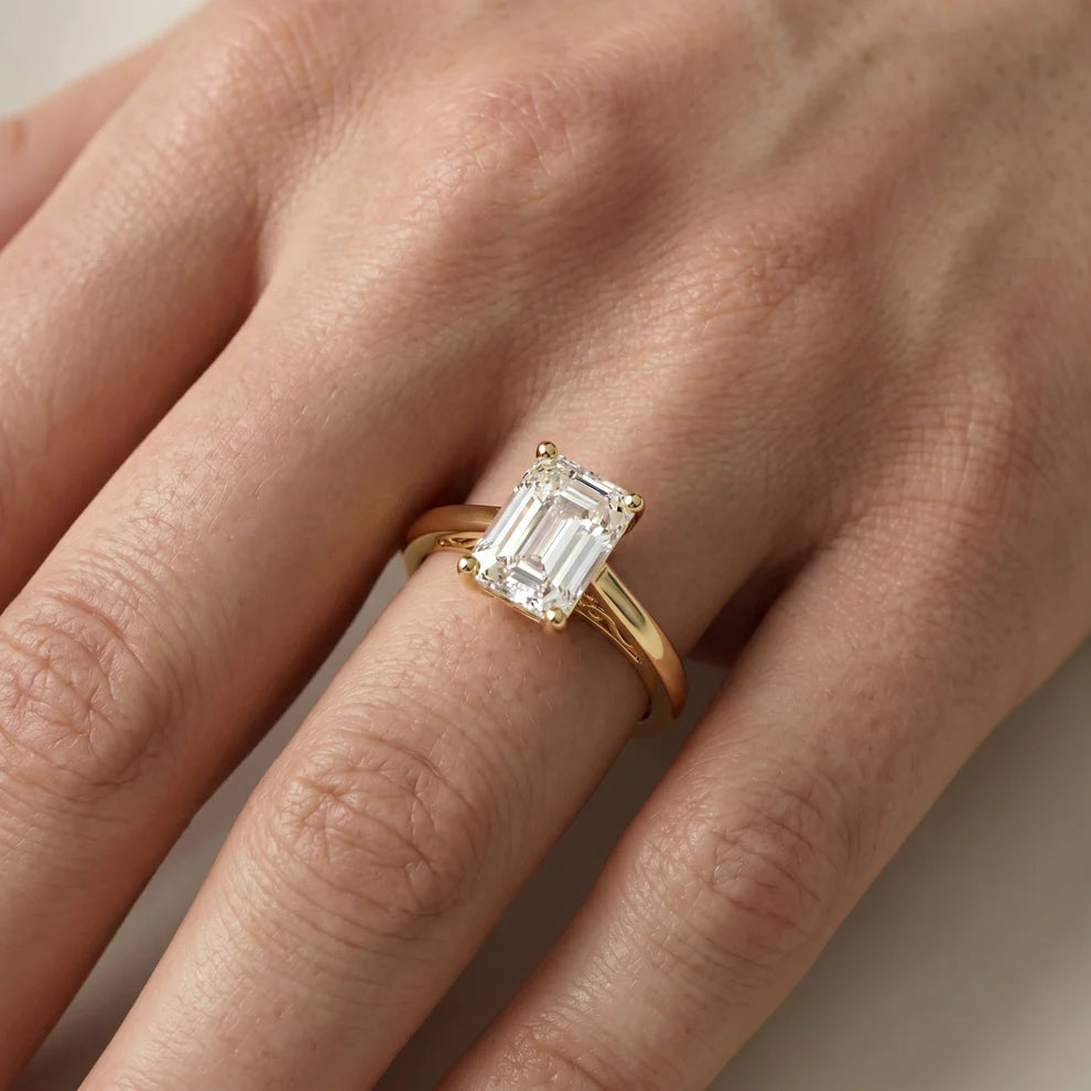 Iris Vintage Cushion Diamond Engagement Ring